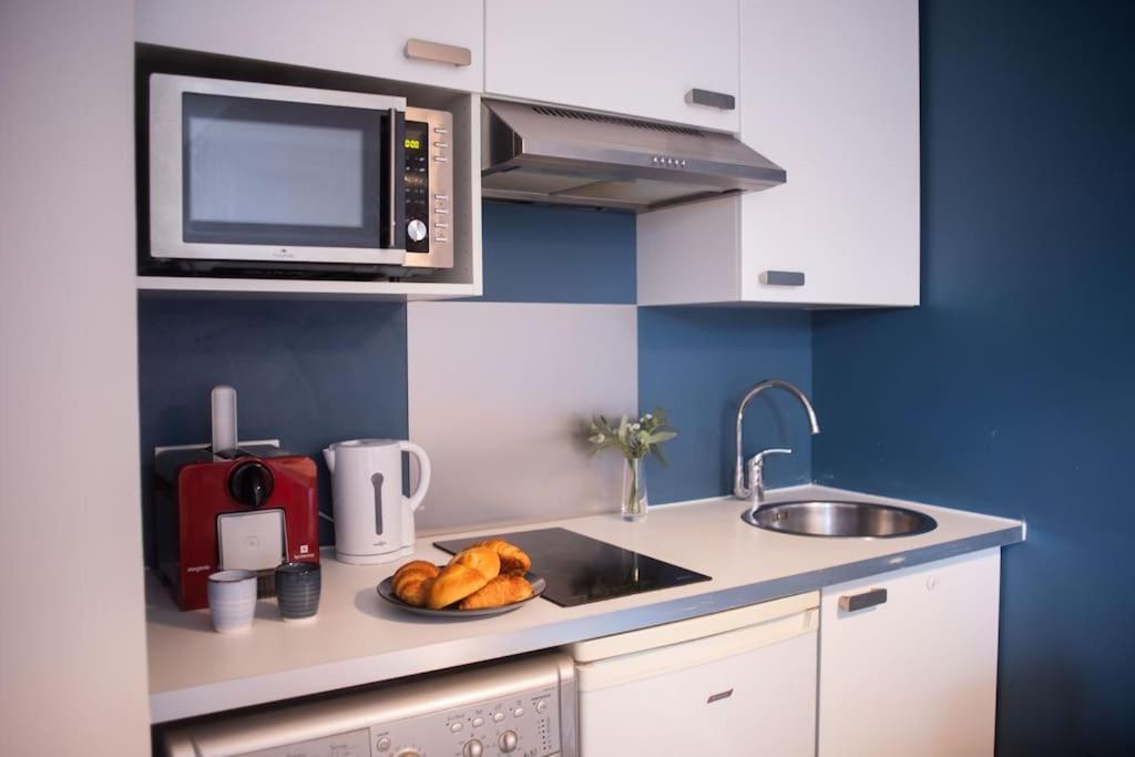 T2 Cosy & Moderne Avec Parking Prive Gratuit A Villeurbanne Exterior foto